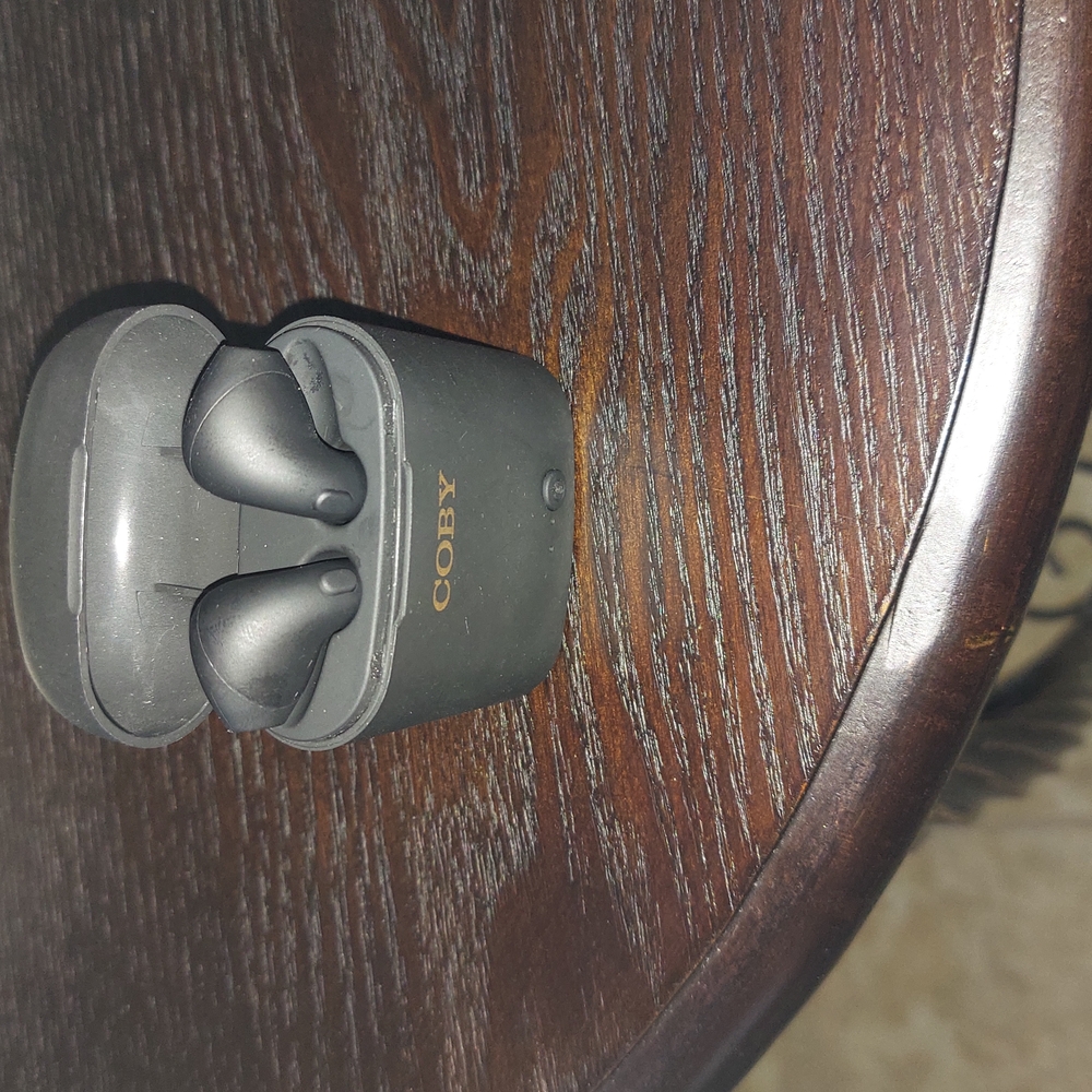 Coby Black Wireless Earbuds